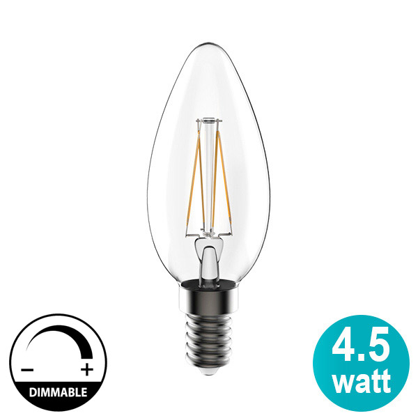 OPPLE LED Candle Bulbs LED-E-C35-E14-4.5W-FILA-2700K-Dim
